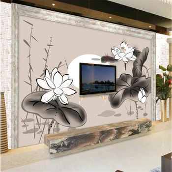 beibehang saját háttérképet falfestmények fotó amszterdam lotus festék tapéta nappali, hálószoba, kanapé, TV hátteret cucc de parede