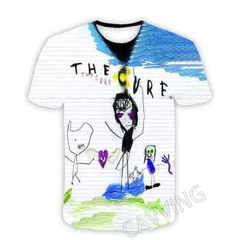 Új Divat a Nők/Férfiak 3D Nyomtatás A Cure Zenekar Alkalmi póló Hip-Hop Tshirts Harajuku Stílus Maximum Ruházat T01